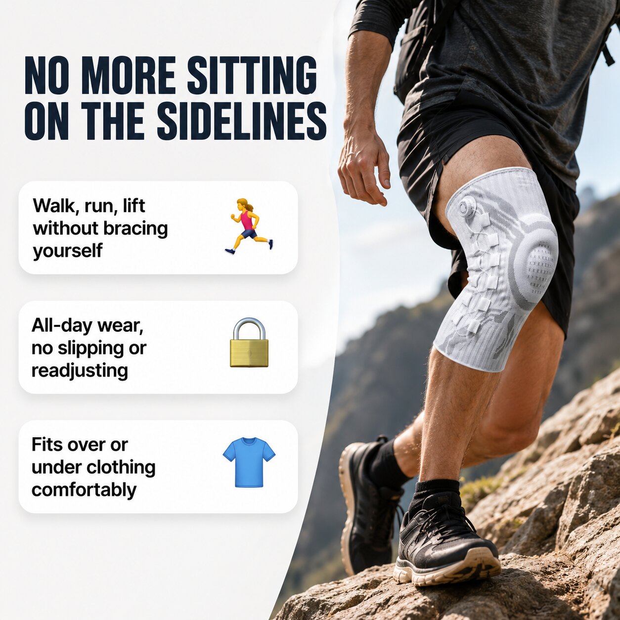 ARTHOGUARD Pro SmartDial™ Adjustable Knee Support